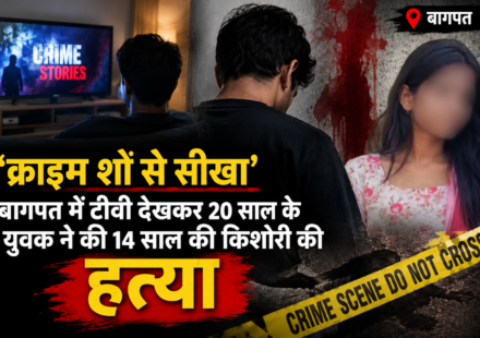 'क्राइम शो से सीखा' - बागपत में टीवी देखकर 20 साल के युवक ने की 14 साल की किशोरी की हत्या